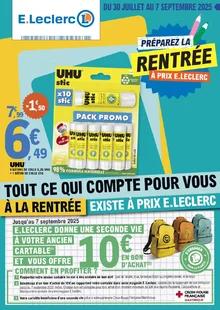 Catalogue promo e.leclerc du 30 juillet au 7 septembre 2025