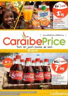 Catalogue promo caraibe price du 31 janvier au 11 février 2024