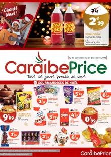 Catalogue promo caraibe price du 23 novembre au 4 décembre 2022