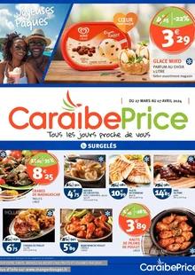 Catalogue promo caraibe price du 27 mars au 7 avril 2024