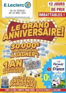 Catalogue promo e.leclerc du 28 février au 10 mars 2024