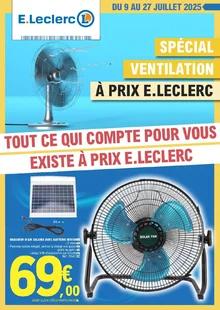 Catalogue promo e.leclerc du 9 au 27 juillet 2025