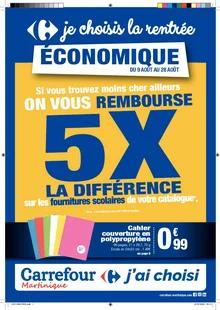 Catalogue promo carrefour du 9 au 28 août 2022
