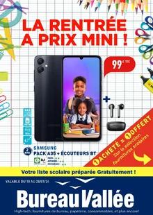 Catalogue promo bureau vallée du 10 au 28 juillet 2024
