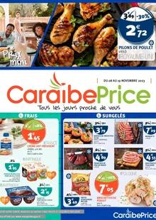 Catalogue promo caraibe price du 8 au 19 novembre 2023