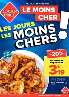 image de couverture du cataloque Le moins cher !