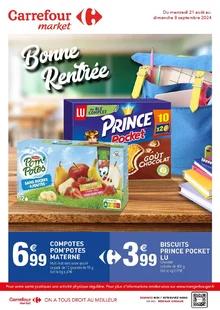 Catalogue promo carrefour market du 21 août au 8 septembre 2024