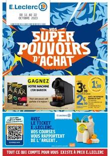 Catalogue promo e.leclerc du 11 au 22 octobre 2023