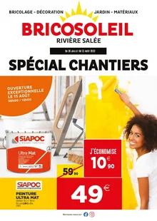 Catalogue promo bricosoleil du 28 juillet au 21 août 2022