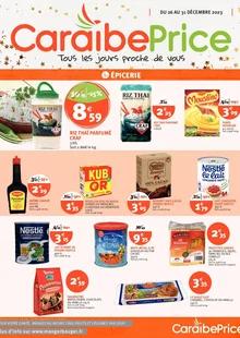 Catalogue promo caraibe price du 26 au 31 décembre 2023