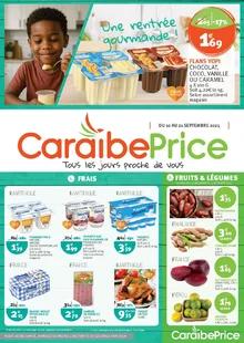 Catalogue promo caraibe price du 10 au 21 septembre 2025