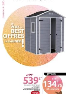 Image de couverture du cataloque Je veux les best offres de l'année !