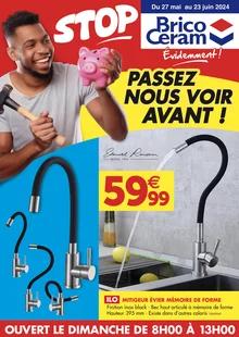 Catalogue promo bricoceram du 27 mai au 23 juin 2024
