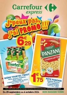 Catalogue promo carrefour express du 25 septembre au 6 octobre 2024