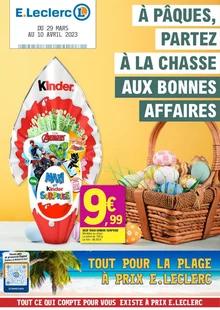 Catalogue promo e.leclerc du 29 mars au 10 avril 2023