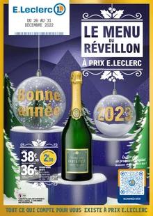 Catalogue promo e.leclerc du 26 au 31 décembre 2022