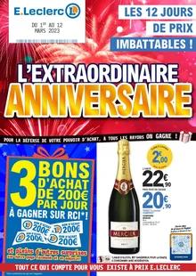 image de couverture du cataloque L'extraordinaire anniversaire