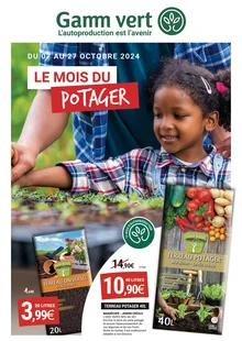 Catalogue promo gamm vert du 7 au 27 octobre 2024