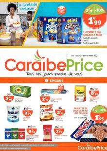 Catalogue promo caraibe price du 14 au 25 septembre 2022