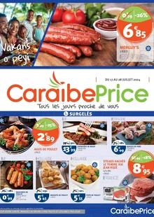  catalogue promo Caraibe Price 