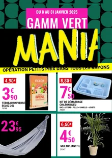  catalogue promo Gamm Vert  