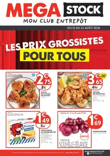  catalogue promo Mega Stock 