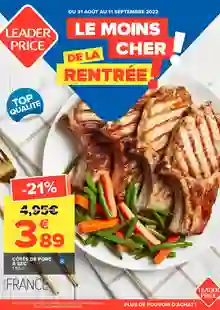  catalogue promo Leader Price 