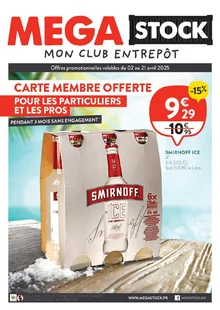  catalogue promo Mega Stock  