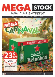  catalogue promo Mega Stock  