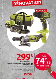  catalogue promo Mr Bricolage 