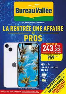  catalogue promo Bureau Vallée 
