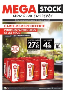  catalogue promo Mega Stock  