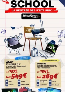  catalogue promo Microforce 