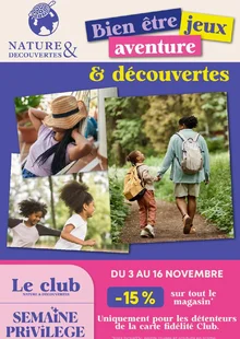 catalogue promo Nature & Découvertes 
