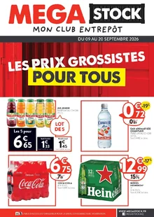 catalogue promo Mega Stock 
