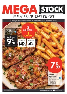  catalogue promo Mega Stock  