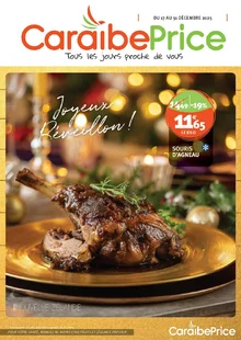  catalogue promo Caraibe Price  