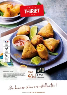  catalogue promo Thiriet 