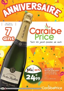  catalogue promo Caraibe Price  
