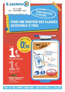  catalogue promo E.Leclerc 