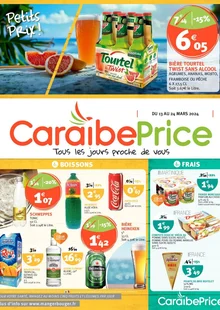  catalogue promo Caraibe Price 