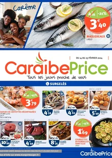  catalogue promo Caraibe Price 