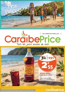  catalogue promo Caraibe Price 