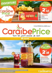  catalogue promo Caraibe Price 