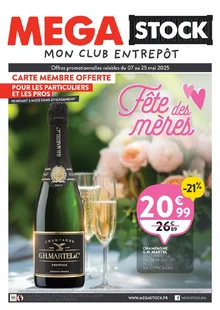  catalogue promo Mega Stock  