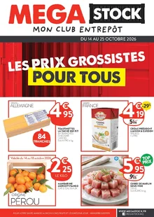  catalogue promo Mega Stock 