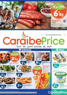  catalogue promo Caraibe Price 