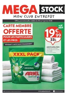  catalogue promo Mega Stock  