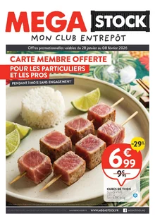 catalogue promo Mon club entrepôt