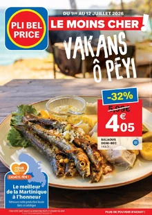  catalogue promo Pli Bel Price  